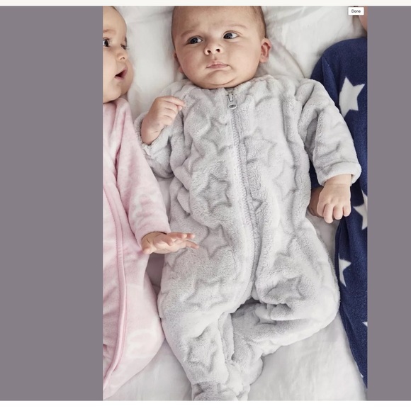 next fleece sleepsuit